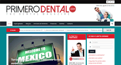 Desktop Screenshot of primerodental.com